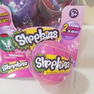 shopkins other christmas ornaments bauble 2017 case 12 poshmark shopkins christmas ornaments
